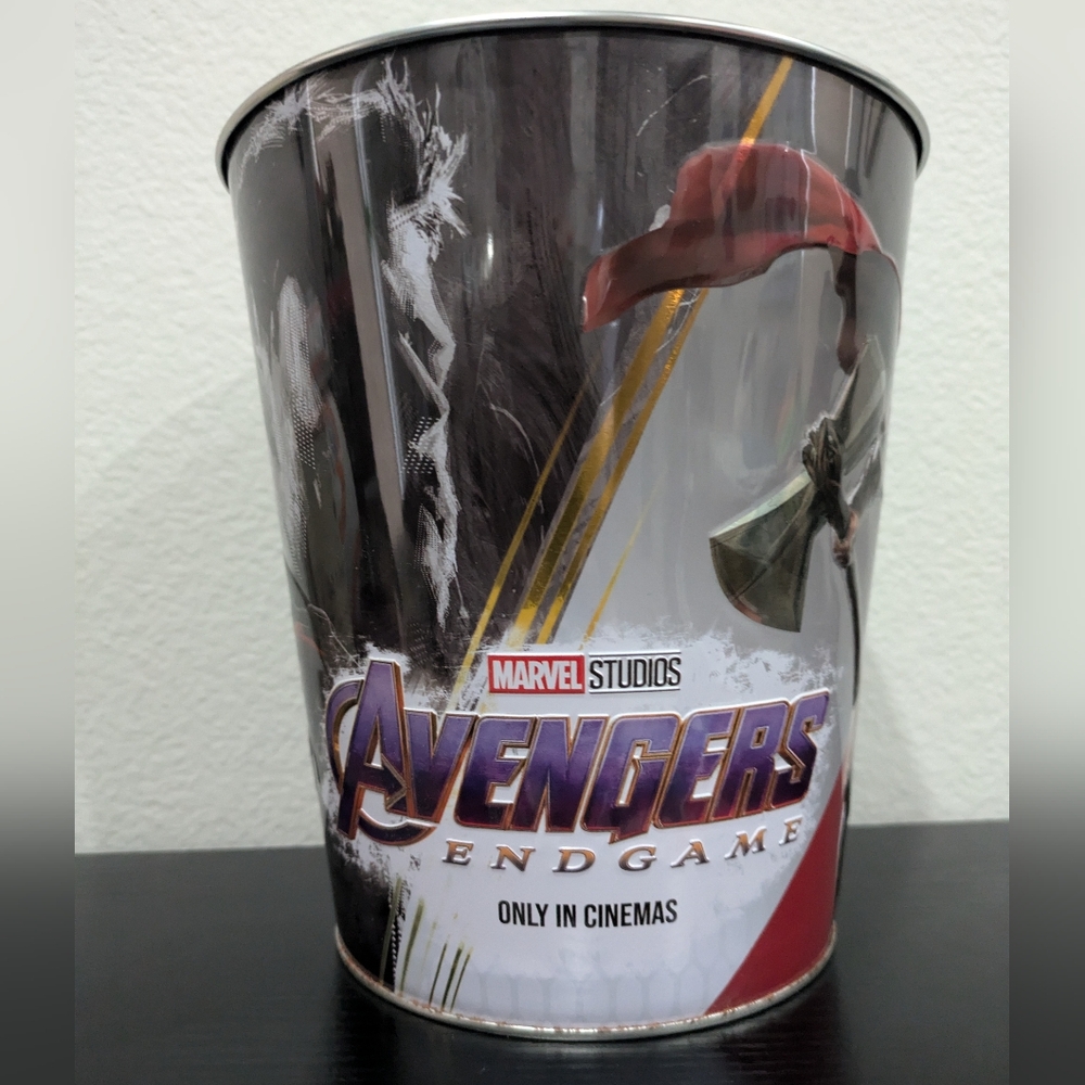 Marvel Studios Avengers Endgame Metal Thor Popcorn Bucket